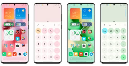 Google Calculator での MIUI 13 の自動カスタマイズ。 MIUI ベータ情報のスクリーンショット