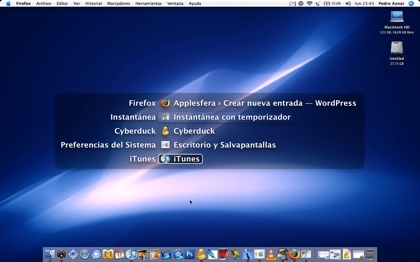 Witch: Otro selector de aplicaciones alternativo al de Mac OS X