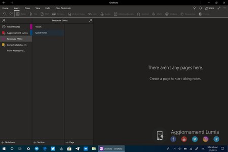 Onenote Tema Oscuro