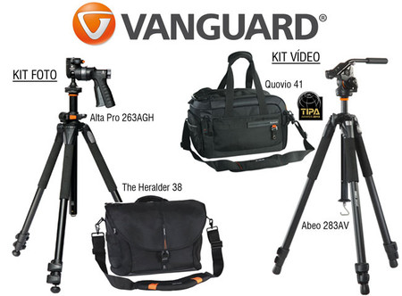 Participa con Vanguard en nuestro club y gana uno de los kits con bolsa y trípode