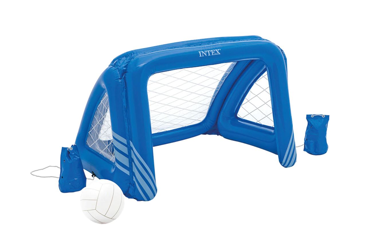 Portería hinchable para piscina