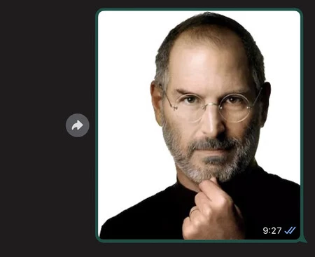 WhatsApp 画像の仕事 iPhone