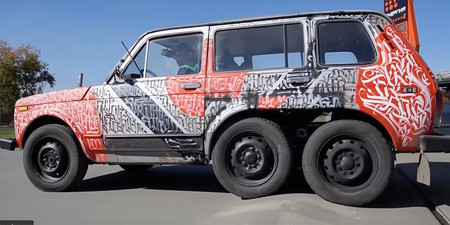 Lada Niva 6x6, la alternativa rusa al Mercedes-Benz G63 AMG 6x6