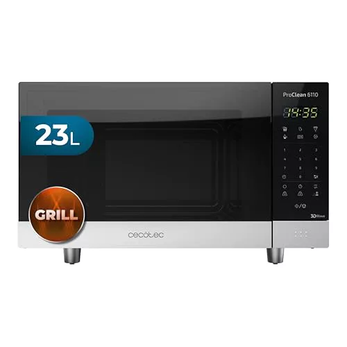 Cecotec Microondas negro ProClean 6010