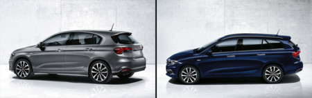 La familia Fiat Tipo se completa con el cinco puertas y el familiar