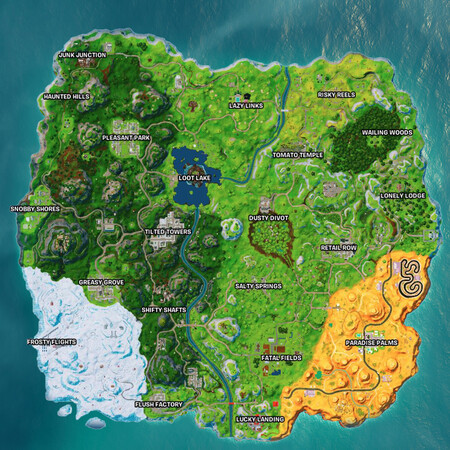 Fortnite Mapa 16 De Noviembre