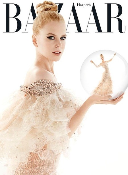 Duelo de rubias para el último número de Harper's Bazaar: Nicole Kidman Vs Kate Hudson