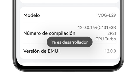 Numero Compilacion Android