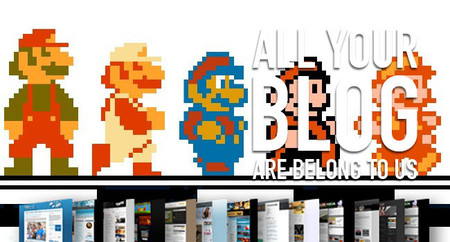 Rod Stewart Entertainment System, sprites y ninjas en taparrabos: All Your Blog Are Belong To Us (CCX)