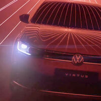 El Volkswagen Virtus 2023 continúa revelando su rediseño a través de teasers