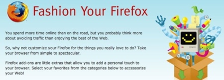 Fashion Your Firefox, instálale add-ons al navegador