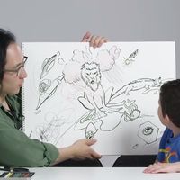 ¿Cómo ven los niños a Dios? Un ilustrador lo dibuja 