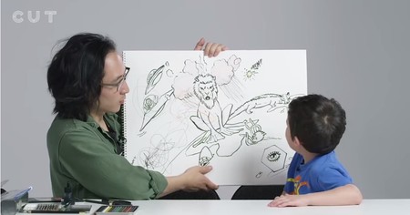 ¿Cómo ven los niños a Dios? Un ilustrador lo dibuja