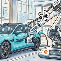 No cargues el coche como un móvil cuando puedes usar su propio brazo robótico submilimétrico: lo último de Xiaomi nos hace vivir en el futuro 