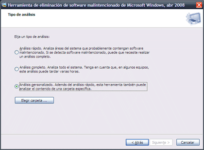 Microsoft Malicious Software Removal Tool, eliminando software maliciosos de nuestro sistema