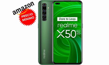 Hazte con el Realme X50 Pro 8GB+128GB a su precio más bajo hasta la fecha en Amazon: 494,66 euros con envío gratis