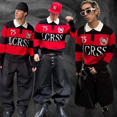 Bershka tiene el jersey viral de rugby que todos los chicos cool llevan por la calle: una muestra de que la inspiración preppy llegó para quedarse