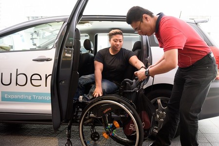 Uberassist Driver Helping Theresa Goh
