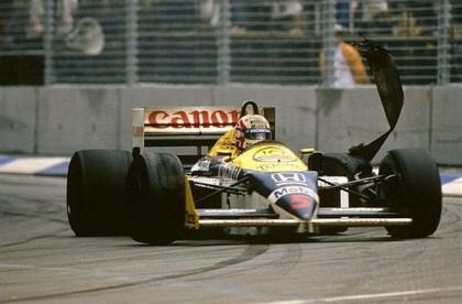 Nigel Mansell pierde el titulo en 1986