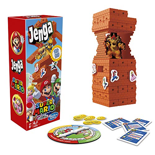 Hasbro Jenga: Juego de Super Mario Edition