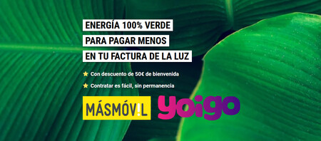 El Grupo MásMóvil quiere impulsar su energía con hasta 50 euros de descuento en EnergyGo de Yoigo y MásMóvil Energía