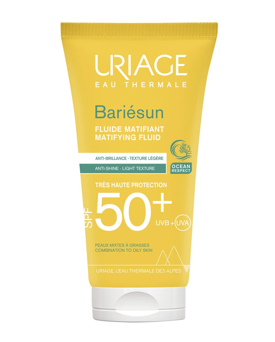 Fluido Matificante Bariésun Mat SPF 50+ Uriage