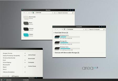 Cambia la estética de Windows 8 con los "themes" personalizados