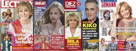 La última hora sobre Mila Ximénez, la mudanza de Kiko Hernández "por salud" y la despedida de la princesa Leonor: estas son las portadas de la semana del 23 de junio