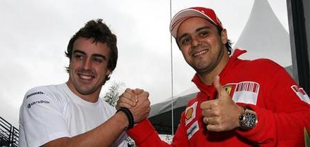 Felipa Massa promete lucha en su duelo con Fernando Alonso