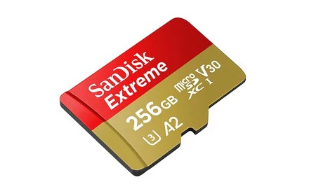 SanDisk Extreme Micro SDXC: 256 GB resistentes para tu smartphone o cámara de acción por 99,99 euros hoy, en Amazon