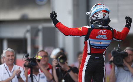 Facu Regalia y Melville McKee se estrenan como ganadores de la GP3 en Nürburgring