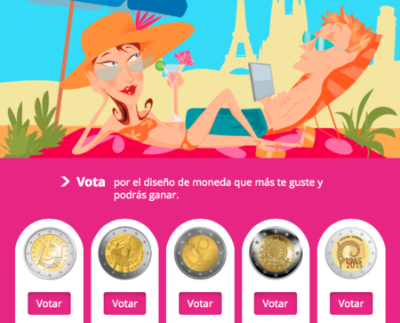 La Comisión Europea quiere que elijas el diseño de una nueva moneda de 2 euros