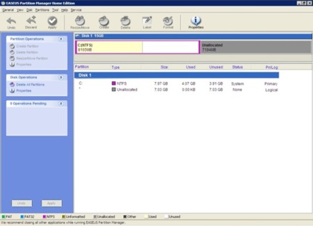 Easeus Partition Manager: haz lo que quieras con el espacio de tu disco