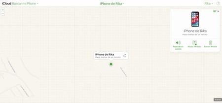 Opciones iPhone