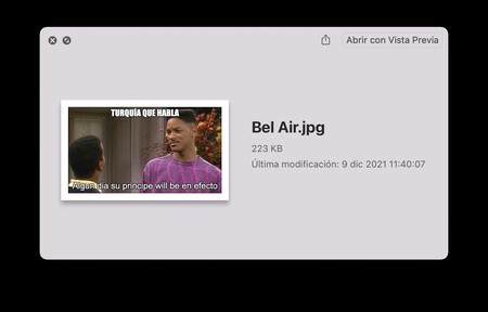 Este truco soluciona cómodamente el bug más molesto de macOS Monterey: así puedes arreglar Vista Rápida