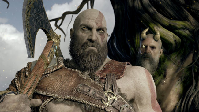 Kratos en God of War (PS4)