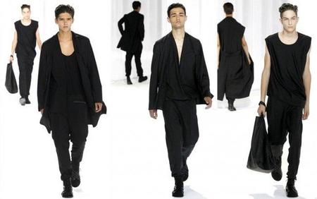 Total looks black también en la Primavera-Verano 2011