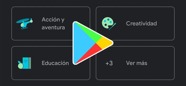 Google Play Store Nuevo Aspect