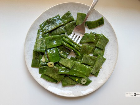 Judías verdes rehogadas, una combinación fácil y rápida que sabe muy bien