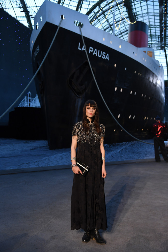 Astrid Berges Chanel 2018 19 Cruise Collection