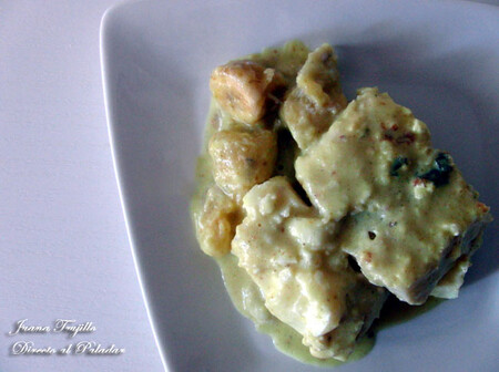 Bacalao en salsa curry, receta de Cuaresma