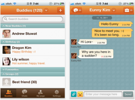 ChatON, el cliente de mensajería de Samsung, llega a iOS
