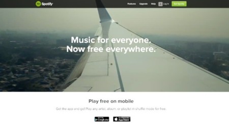 Spotify anuncia su servicio de música gratuita para móviles y tablets