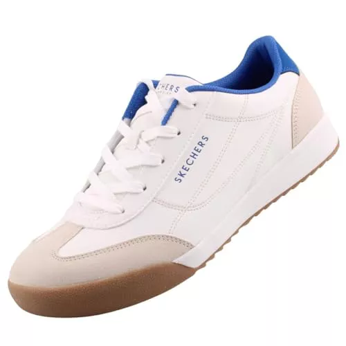 Skechers Zinger Ultimate Classic, Zapatillas Hombre, White, 42 EU