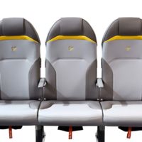 Los asientos para avión de Peugeot Design Lab son más ligeros que una garrafa de aceite