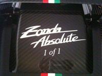 Pagani Zonda Absolute, uno de uno