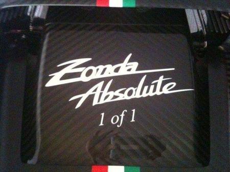 Pagani Zonda Absolute, uno de uno