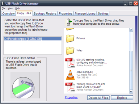Haz una copia de tus unidades USB y más con Microsoft USB Flash Drive Manager