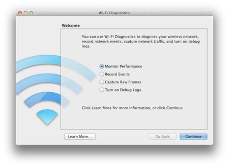 Wifi Diagnostics, comprueba el estado de tu red wifi desde tu Mac