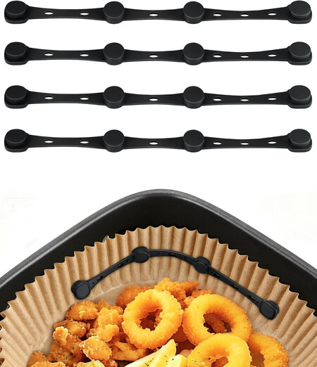 Imanes para sujetar el papel de air fryer